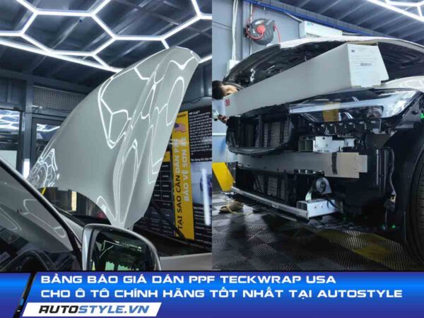 Bảng Báo Giá Dán PPF Teckwrap USA Cho Ô Tô Chính Hãng Tốt Nhất Tại AutoStyle