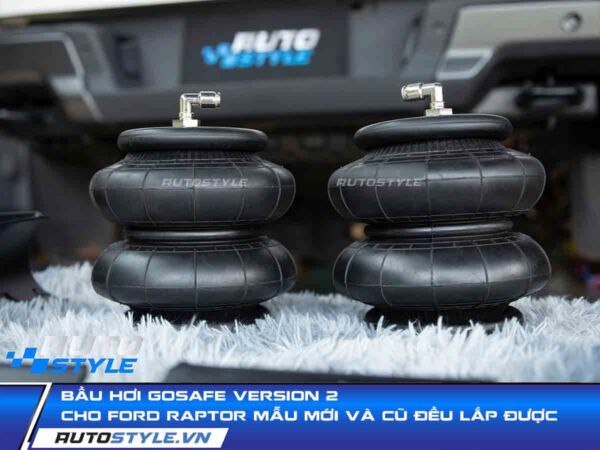 Bầu Hơi GoSafe Version 2 Cho Ford Raptor Mẫu Mới Và Cũ Đều Lắp Được