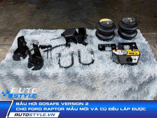 Bầu Hơi GoSafe Version 2 Cho Ford Raptor Mẫu Mới Và Cũ Đều Lắp Được