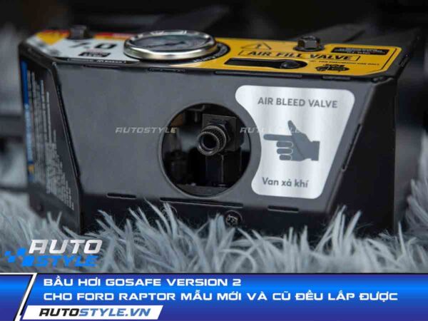 Bầu Hơi GoSafe Version 2 Cho Ford Raptor Mẫu Mới Và Cũ Đều Lắp Được