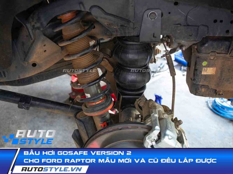 Bầu Hơi GoSafe Version 2 Cho Ford Raptor Mẫu Mới Và Cũ Đều Lắp Được