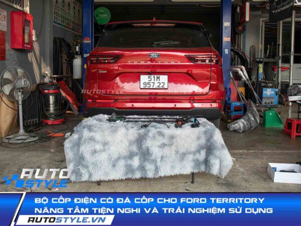 Bộ cốp điện có đá cốp cho Ford Territory Nâng tầm tiện nghi và trải nghiệm sử dụng