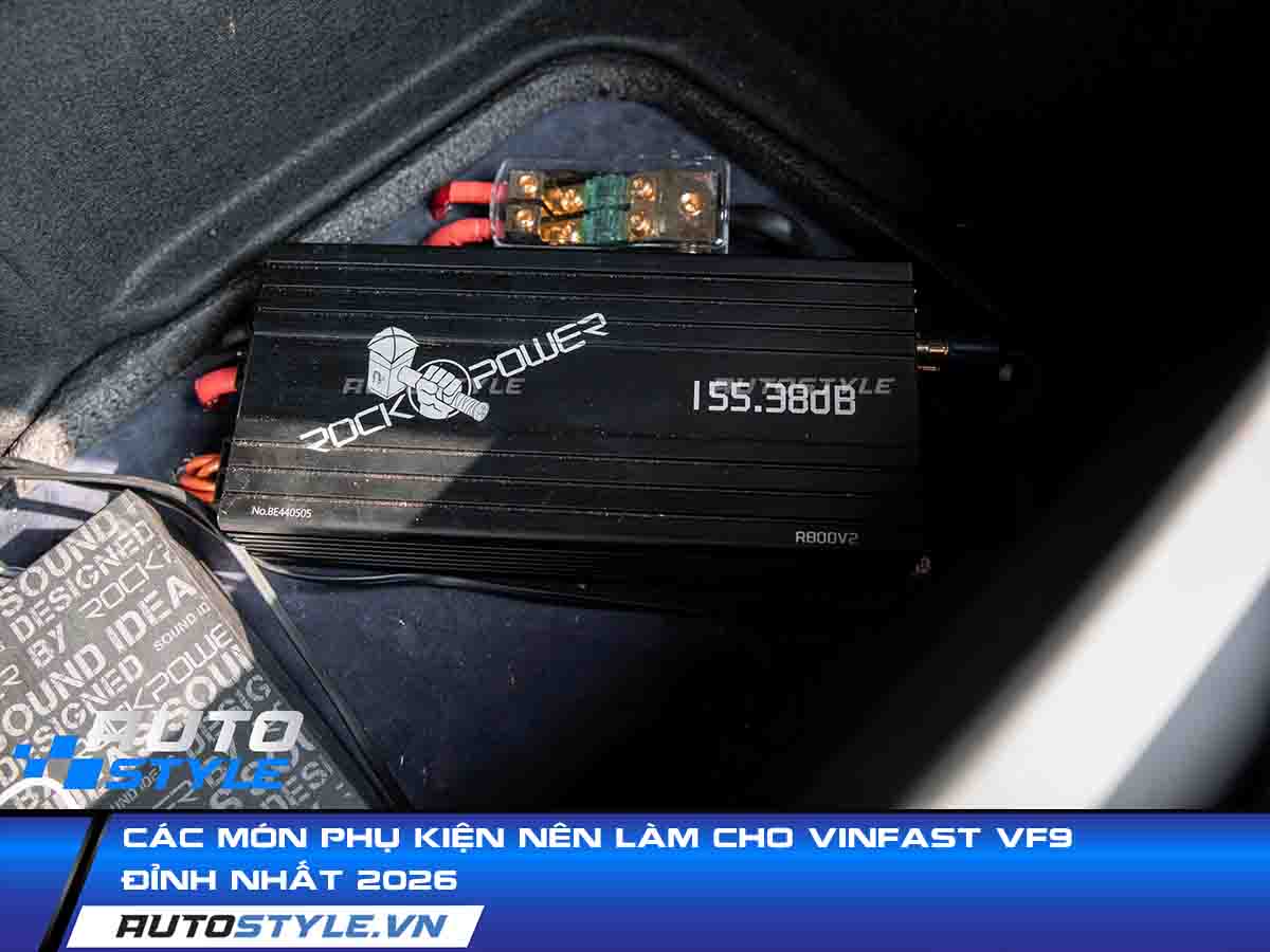 Các Món Phụ Kiện Nên Làm Cho VinFast VF9 Đỉnh Nhất 2026