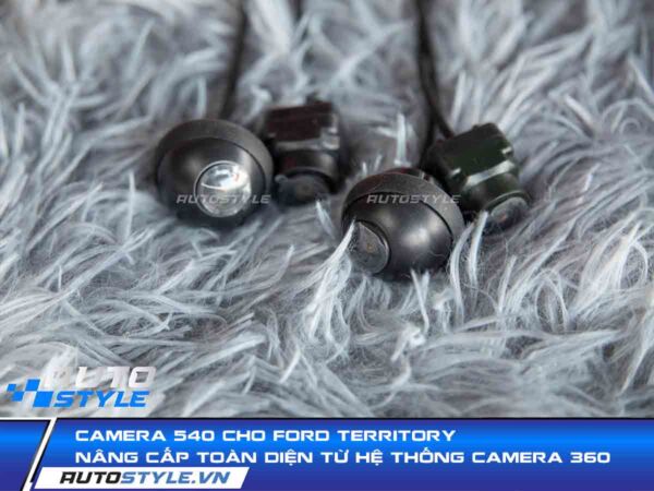 Camera 540 cho Ford Territory nâng cấp toàn diện từ hệ thống camera 360 truyền thống