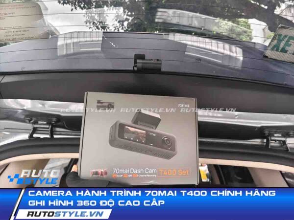Camera Hành Trình 70Mai T400 Chính Hãng Ghi Hình 360 Độ Cao Cấp