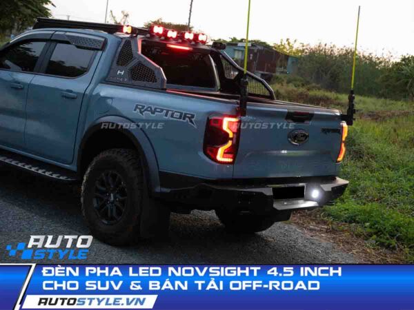 Đèn Pha Led Novsight 4.5 inch Giải pháp Chiếu Sáng Chùm Rộng Cho SUV Và Bán Tải Off-Road