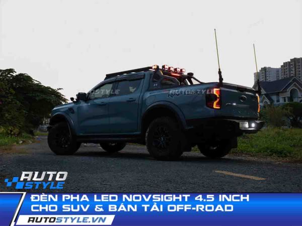 Đèn Pha Led Novsight 4.5 inch Giải pháp Chiếu Sáng Chùm Rộng Cho SUV Và Bán Tải Off-Road