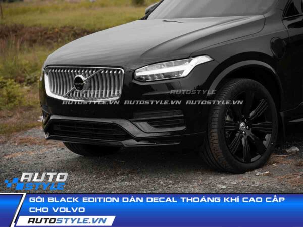 Gói Black Edition Dán Decal Thoáng Khí Cao Cấp Cho Volvo