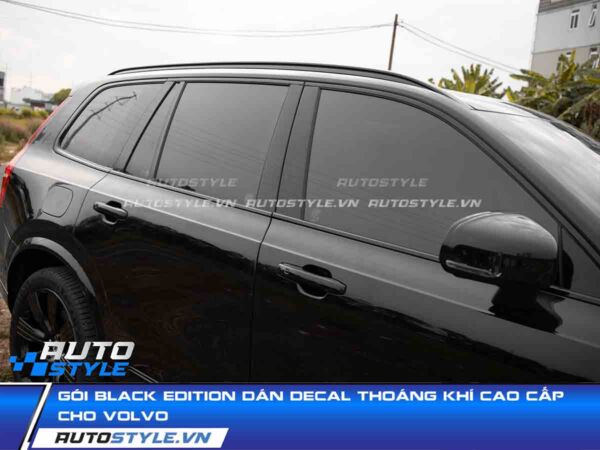 Gói Black Edition Dán Decal Thoáng Khí Cao Cấp Cho Volvo