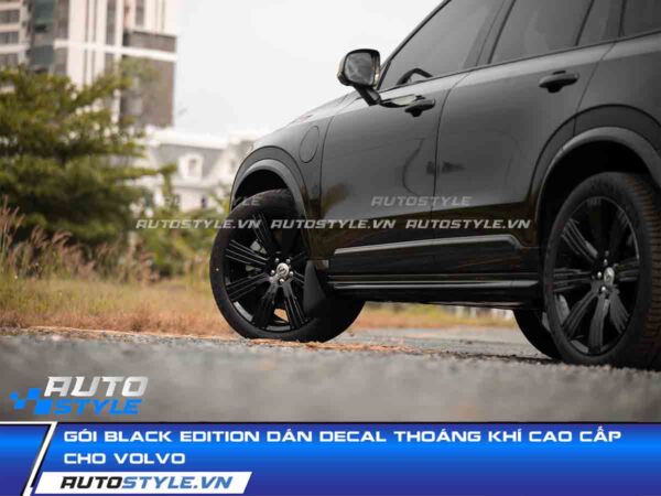 Gói Black Edition Dán Decal Thoáng Khí Cao Cấp Cho Volvo