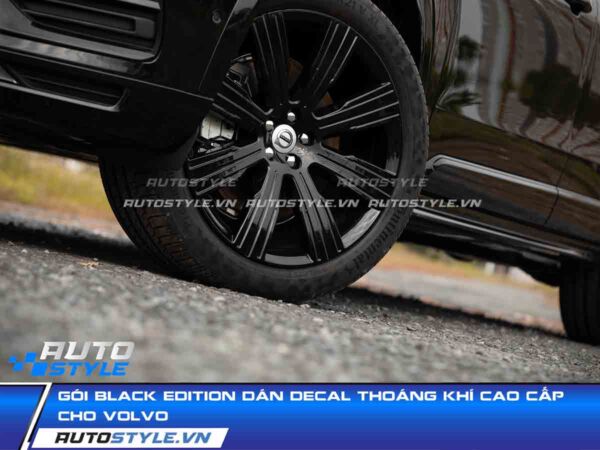 Gói Black Edition Dán Decal Thoáng Khí Cao Cấp Cho Volvo