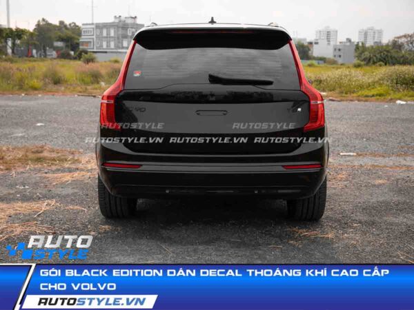 Gói Black Edition Dán Decal Thoáng Khí Cao Cấp Cho Volvo