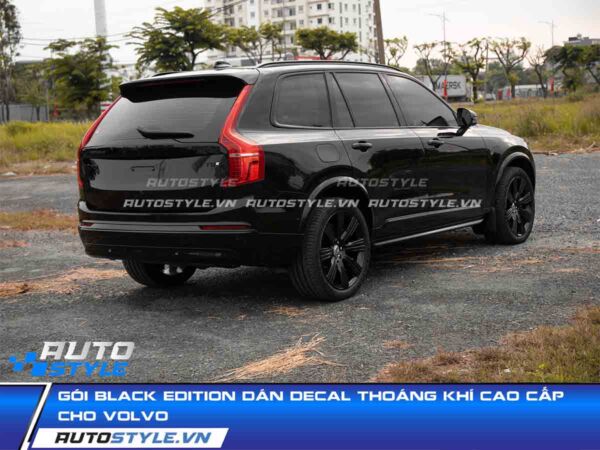 Gói Black Edition Dán Decal Thoáng Khí Cao Cấp Cho Volvo