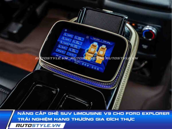 Nâng Cấp Ghế SUV Limousine V9 Cho Ford Explorer Trải Nghiệm Hạng Thương Gia Đích Thực