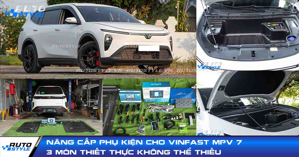 Nâng Cấp Phụ Kiện Cho VinFast MPV 7 3 Món Thiết Thực Không Thể Thiếu