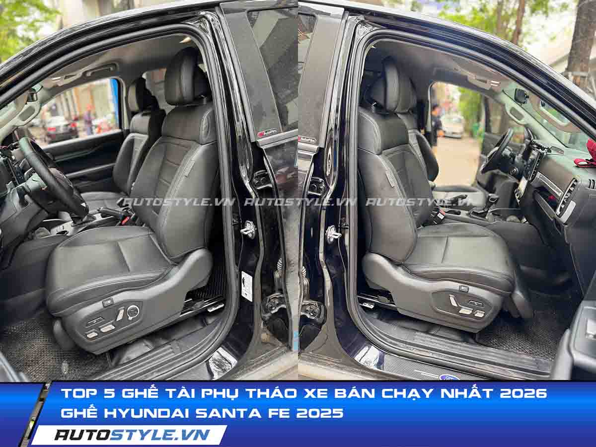 Top 5 Ghế Tài Phụ Tháo Xe Hàng 1 Bán Chạy Nhất 2026 Lắp Vừa Tất Cả Dòng Xe