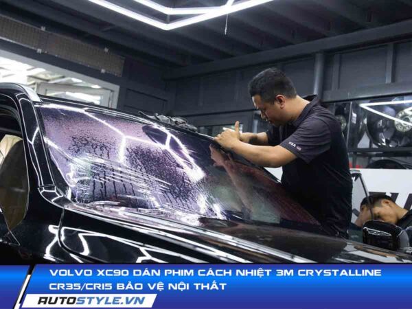 Volvo XC90 Dán Phim Cách Nhiệt 3M Crystalline