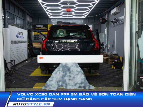 Volvo XC90 dán PPF 3M bảo vệ sơn toàn diện giữ đẳng cấp SUV hạng sang