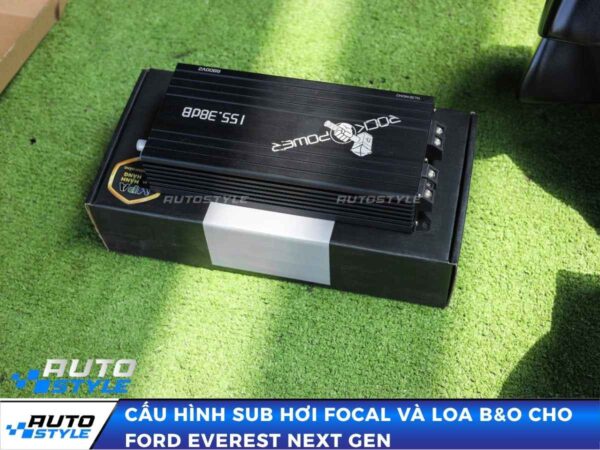 Cấu hình Sub hơi Focal và loa B&O cho Ford Everest Next Gen