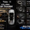 Cấu hình Sub hơi Focal và loa B&O cho Ford Everest Next Gen