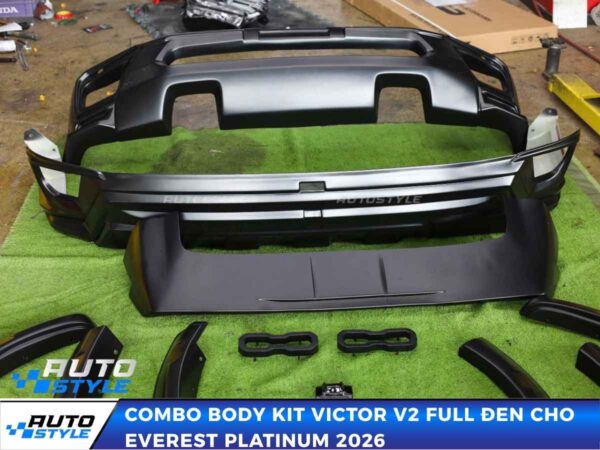 Combo Body Kit Victor V2 Full Đen Cho Everest Platinum 2026