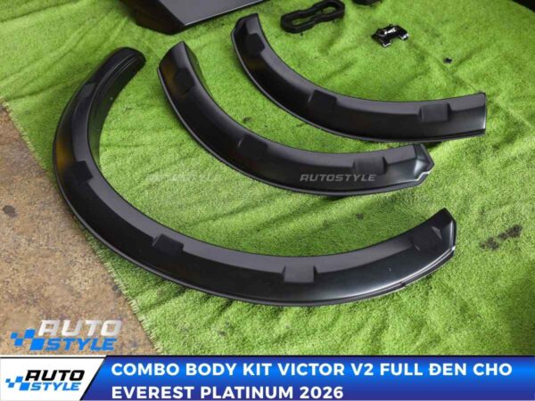 Combo Body Kit Victor V2 Full Đen Cho Everest Platinum 2026