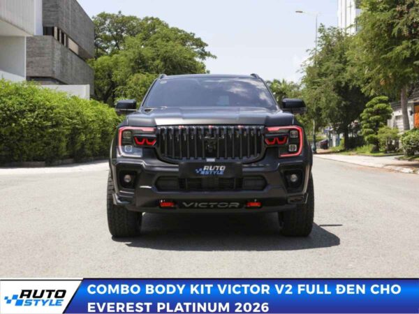 Combo Body Kit Victor V2 Full Đen Cho Everest Platinum 2026