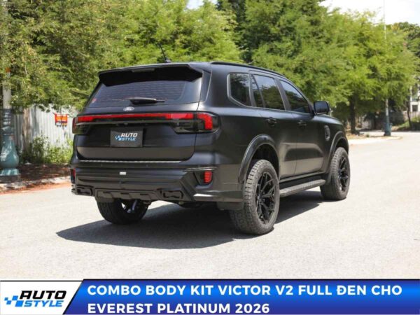 Combo Body Kit Victor V2 Full Đen Cho Everest Platinum 2026