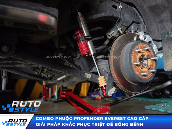 Combo Phuộc Profender Everest Cao Cấp Giải Pháp Chống Bồng Bềnh