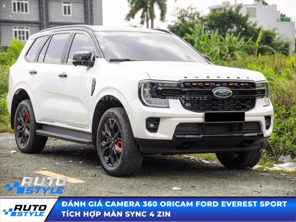 Camera 360 OriCam Ford Everest Sport Tích Hợp Màn SYNC 4 Zin