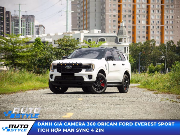 Camera 360 OriCam Ford Everest Sport Tích Hợp Màn SYNC 4 Zin