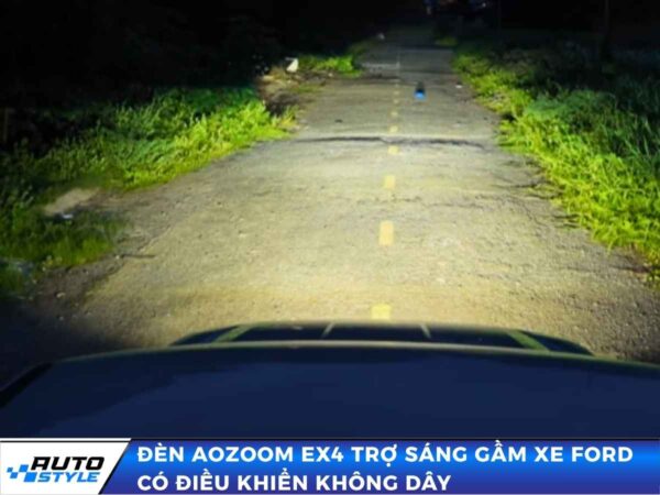 Đèn Aozoom EX4 Trợ Sáng Gầm Xe Ford Có Điều Khiển Không Dây