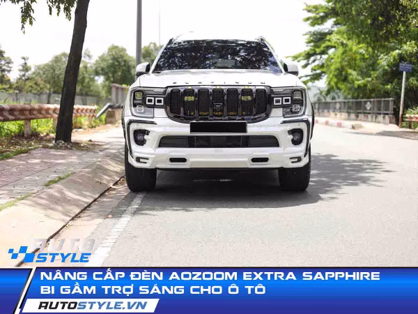 Đèn Aozoom Extra Sapphire: Bi Gầm Trợ Sáng Tối Ưu Hóa Tầm Nhìn Cho Ô Tô