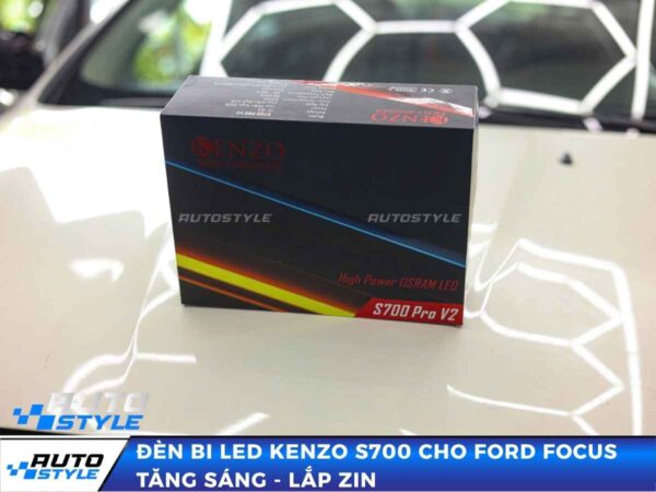 Đèn Bi Led Kenzo S700 Cho Ford Focus Tăng Sáng Lắp Zin