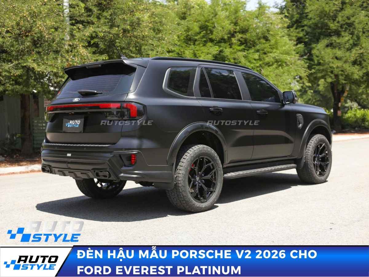 Đèn Hậu Mẫu Porsche V2 2026 cho Ford Everest Platinum