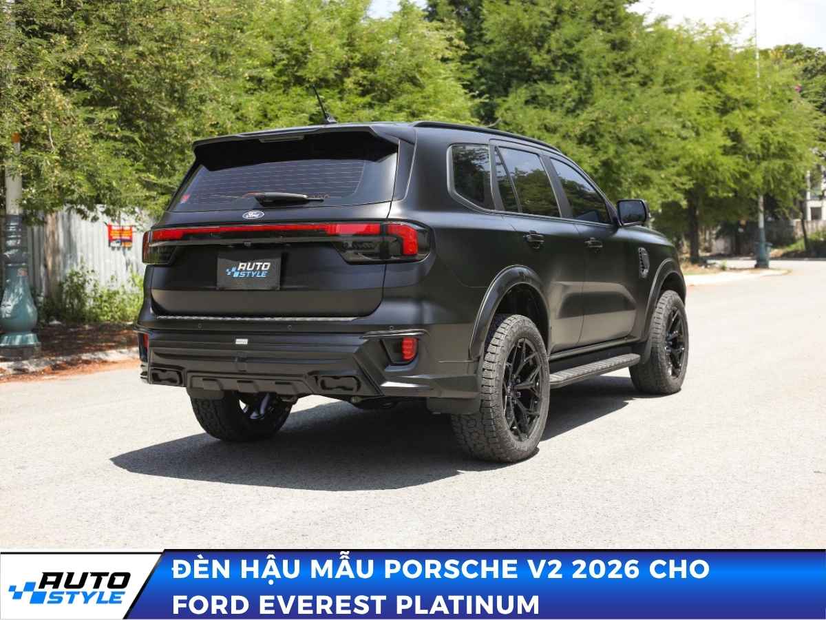 Đèn Hậu Mẫu Porsche V2 2026 cho Ford Everest Platinum