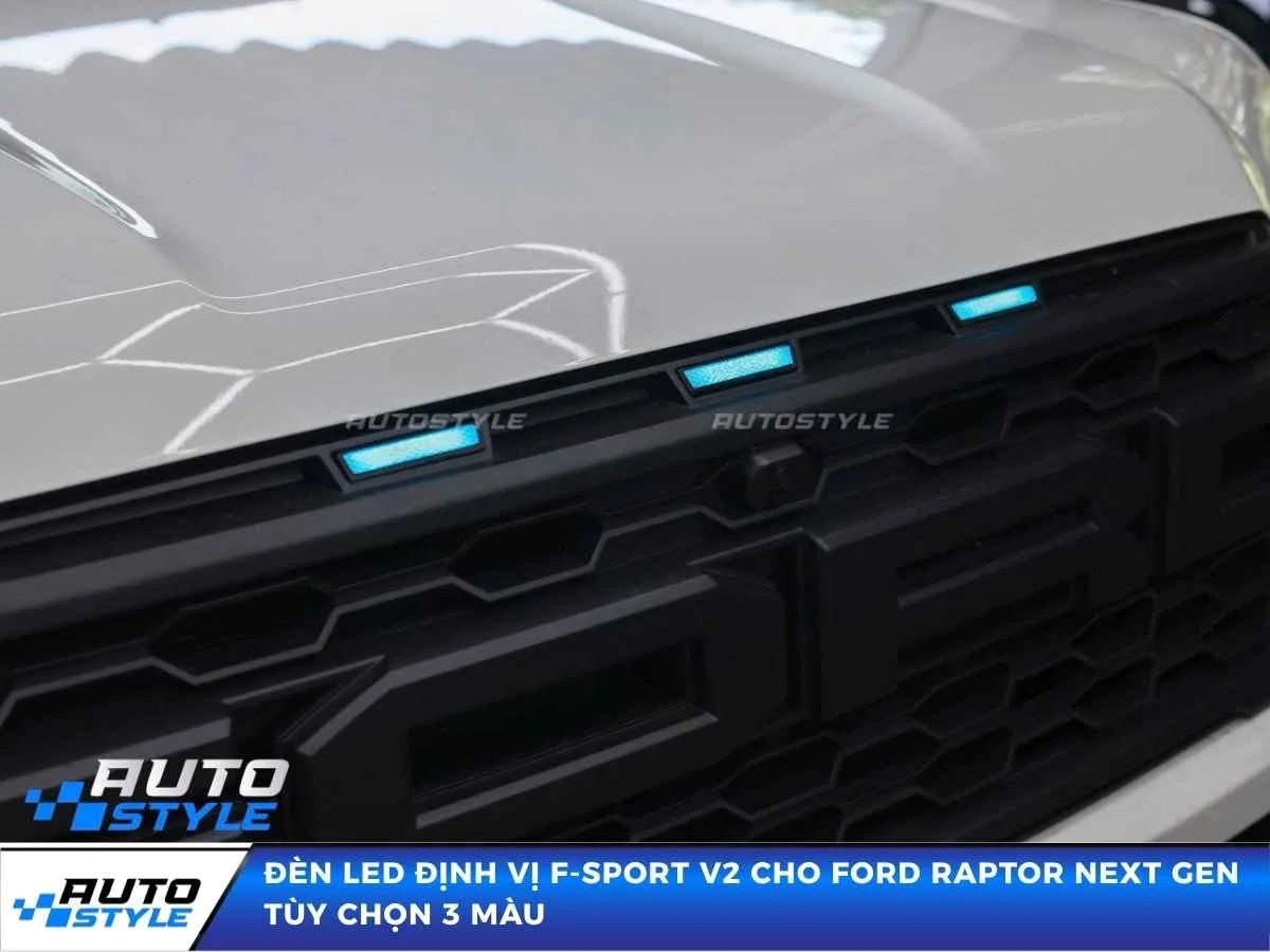 Đèn LED Định Vị F-Sport V2 Cho Ford Raptor Next Gen Tùy Chọn 3 Màu