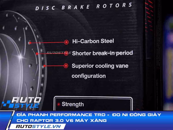 Đĩa phanh Performance TRD 