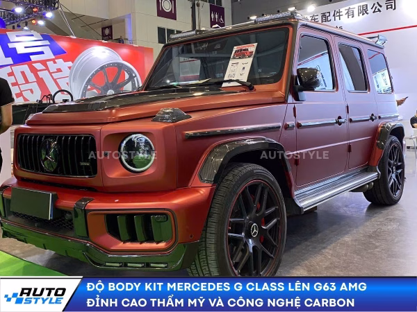 Độ Body Kit Mercedes G Class Lên G63 AMG Đỉnh Cao Thẩm Mỹ Và Công Nghệ