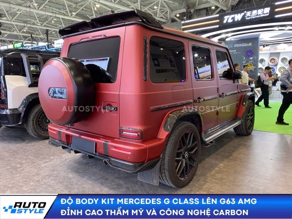 Độ Body Kit Mercedes G Class Lên G63 AMG Đỉnh Cao Thẩm Mỹ Và Công Nghệ