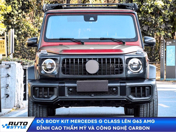 Độ Body Kit Mercedes G Class Lên G63 AMG Đỉnh Cao Thẩm Mỹ Và Công Nghệ