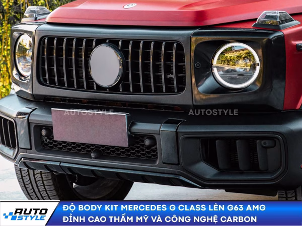 Độ Body Kit Mercedes G Class Lên G63 AMG Đỉnh Cao Thẩm Mỹ Và Công Nghệ