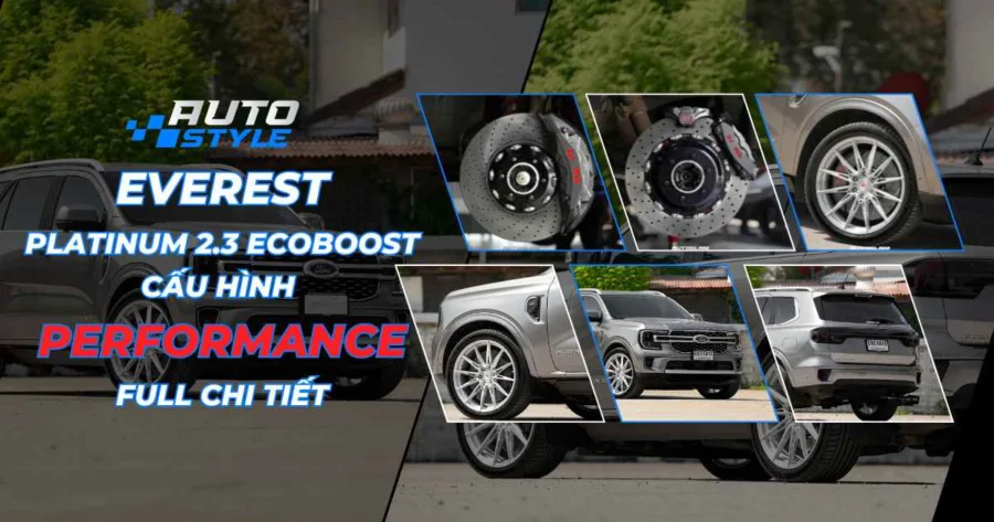Everest Platinum 2.3 Ecoboost Cấu Hình Performance Thượng Hạng Full Chi Tiết