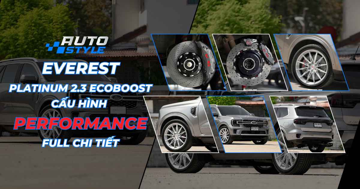 Everest Platinum 2.3 Ecoboost Cấu Hình Performance Thượng Hạng Full Chi Tiết