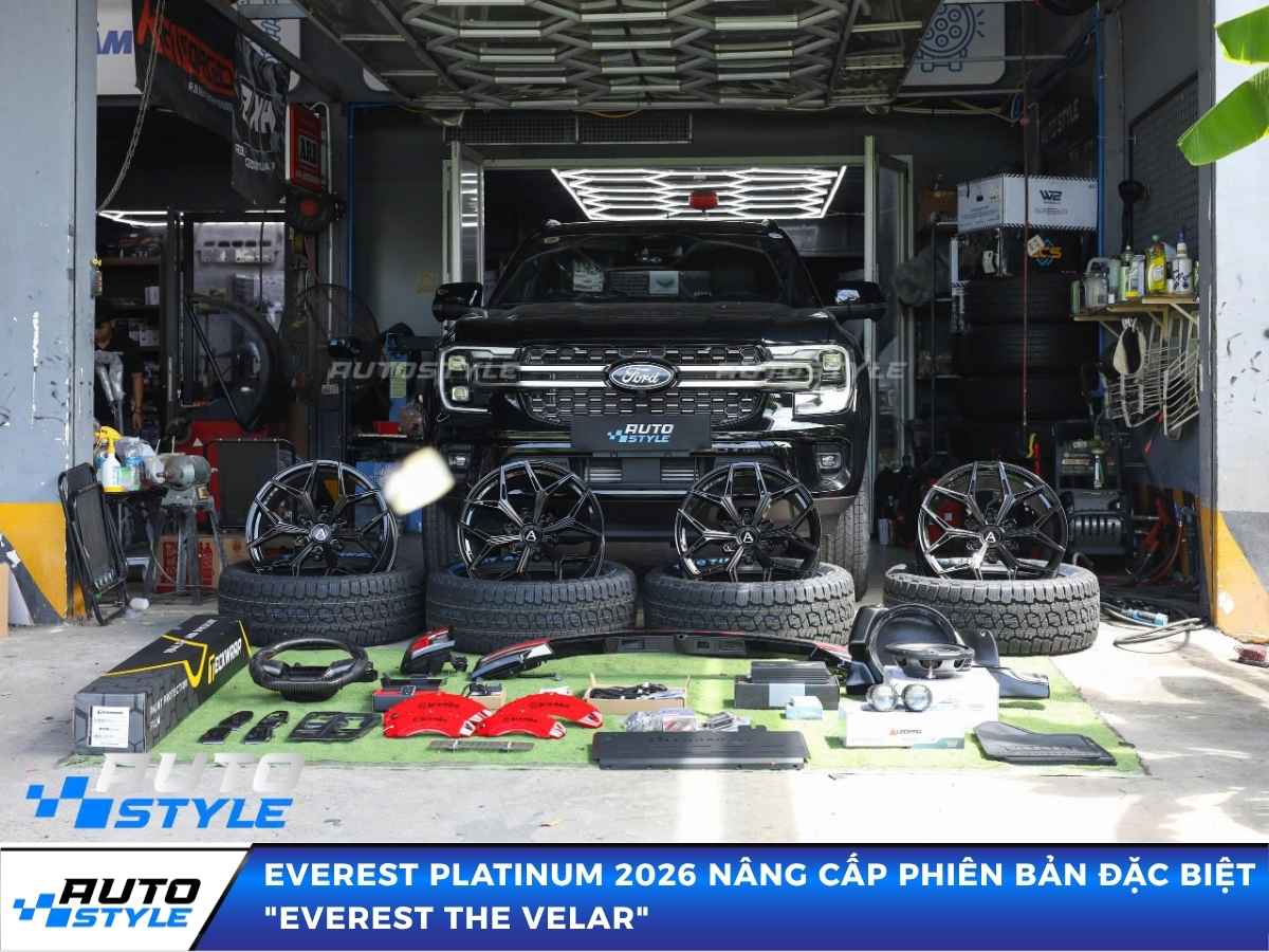 Everest Platinum 2026 nâng cấp phiên bản đặc biệt “Everest The Velar”