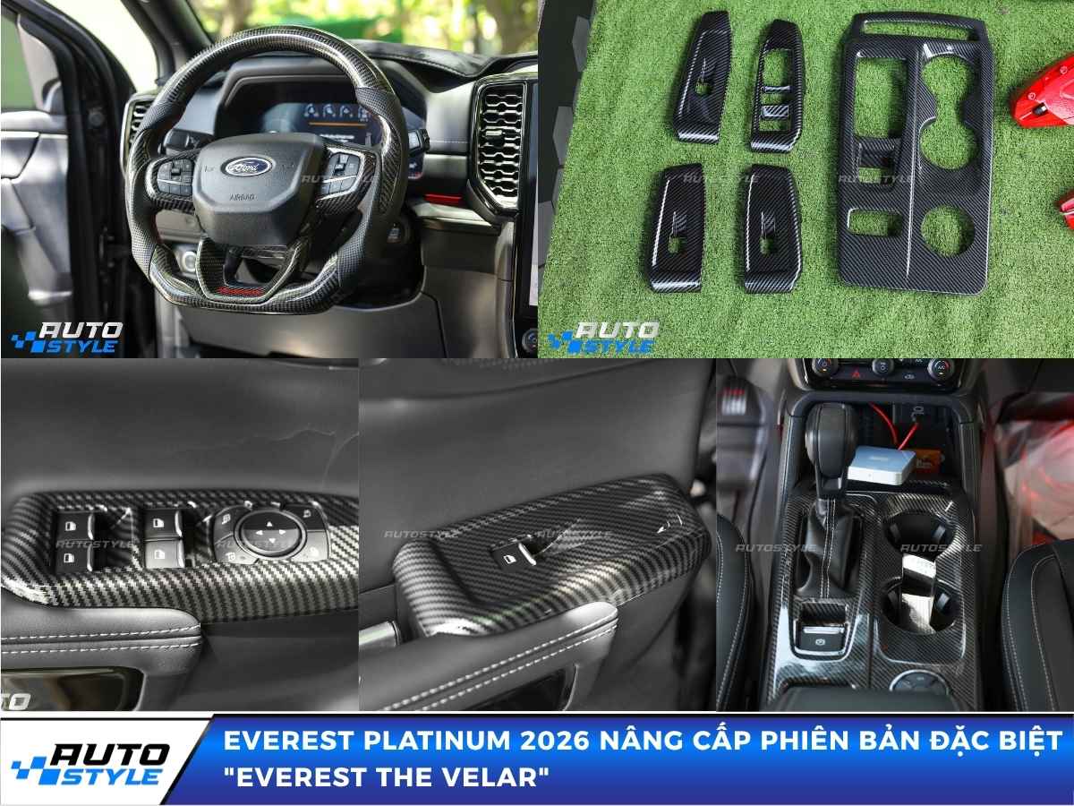 Everest Platinum 2026 nâng cấp phiên bản đặc biệt “Everest The Velar”