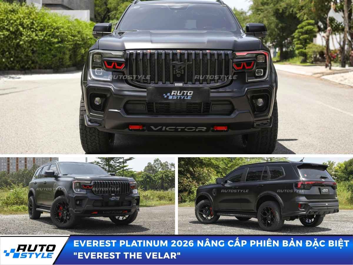 Everest Platinum 2026 nâng cấp phiên bản đặc biệt “Everest The Velar”