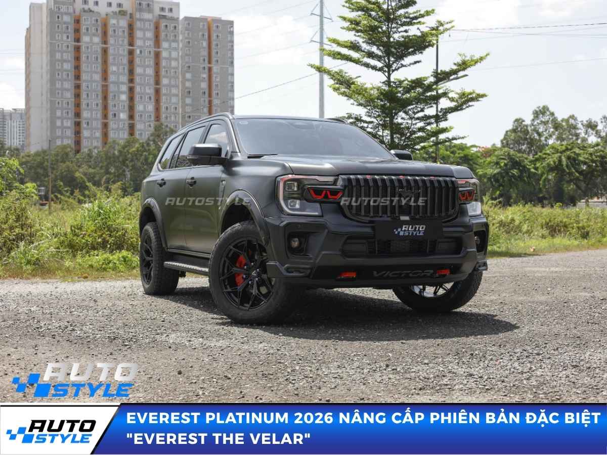 Everest Platinum 2026 nâng cấp phiên bản đặc biệt “Everest The Velar”