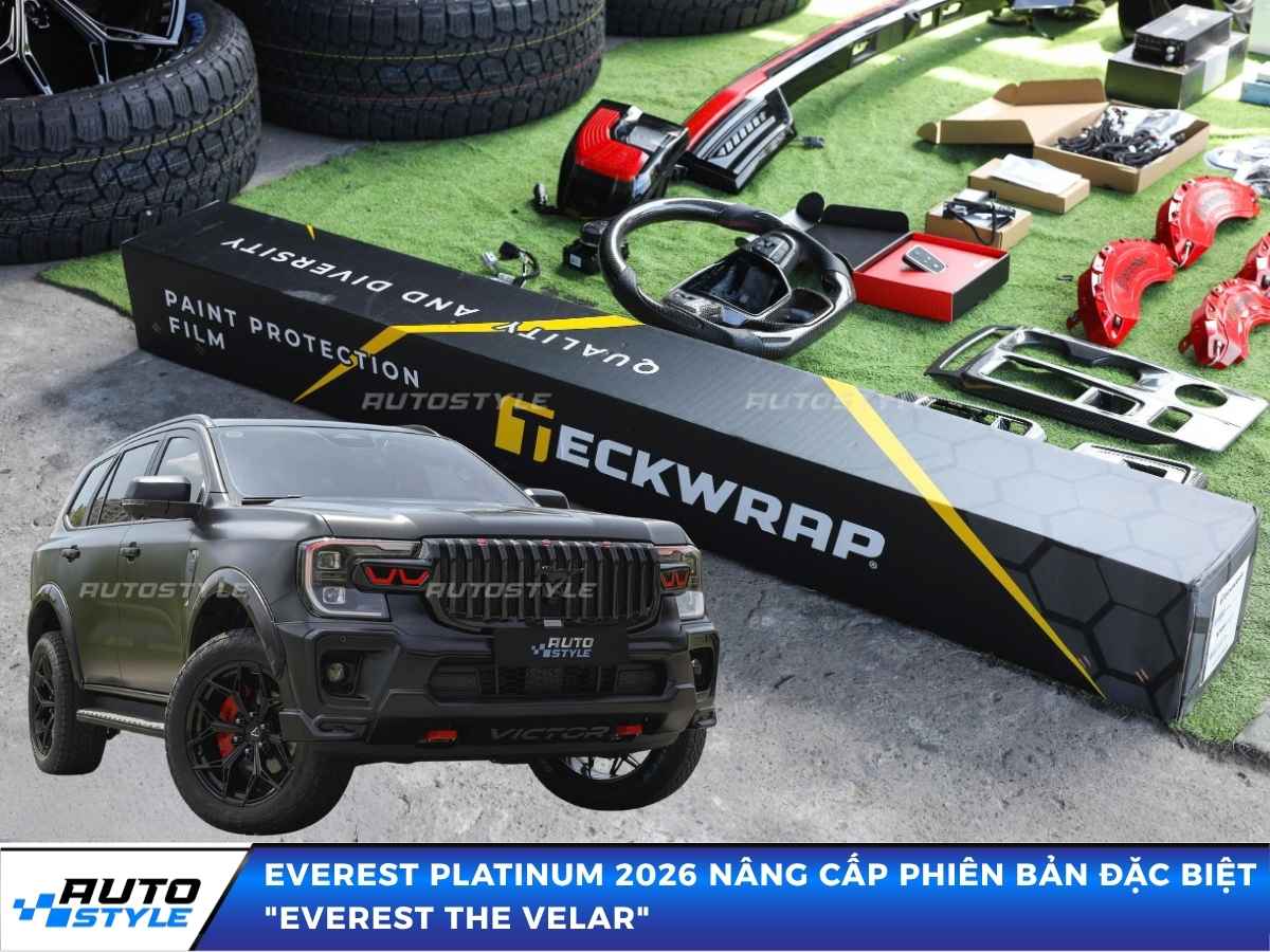 Everest Platinum 2026 nâng cấp phiên bản đặc biệt “Everest The Velar”