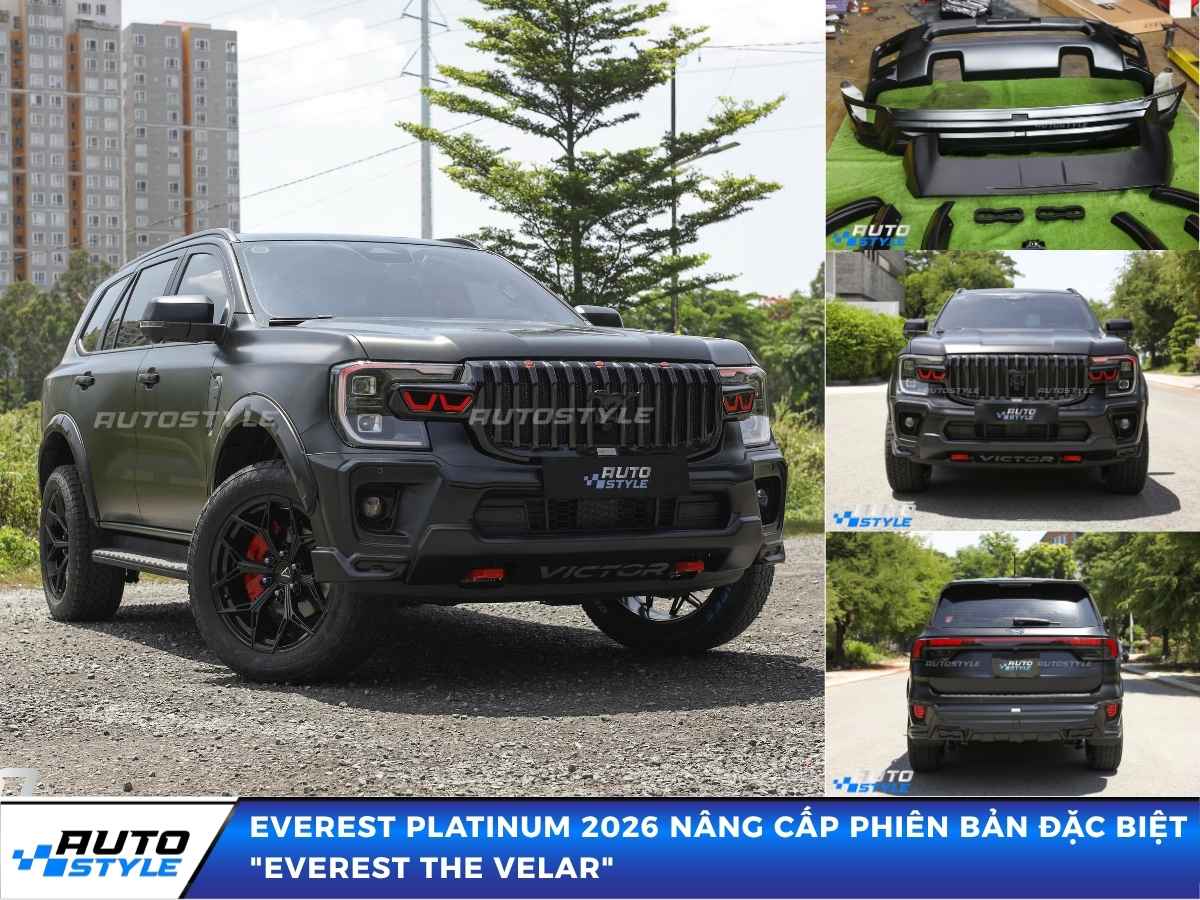 Everest Platinum 2026 nâng cấp phiên bản đặc biệt “Everest The Velar”